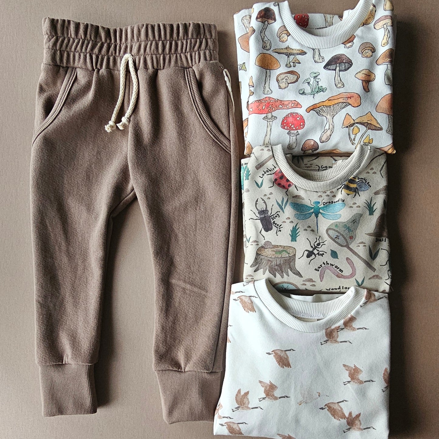 Taupe Joggers