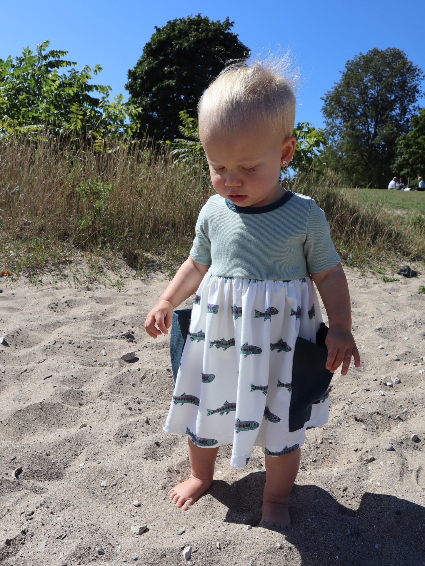 Baby Trout Pocket Dress