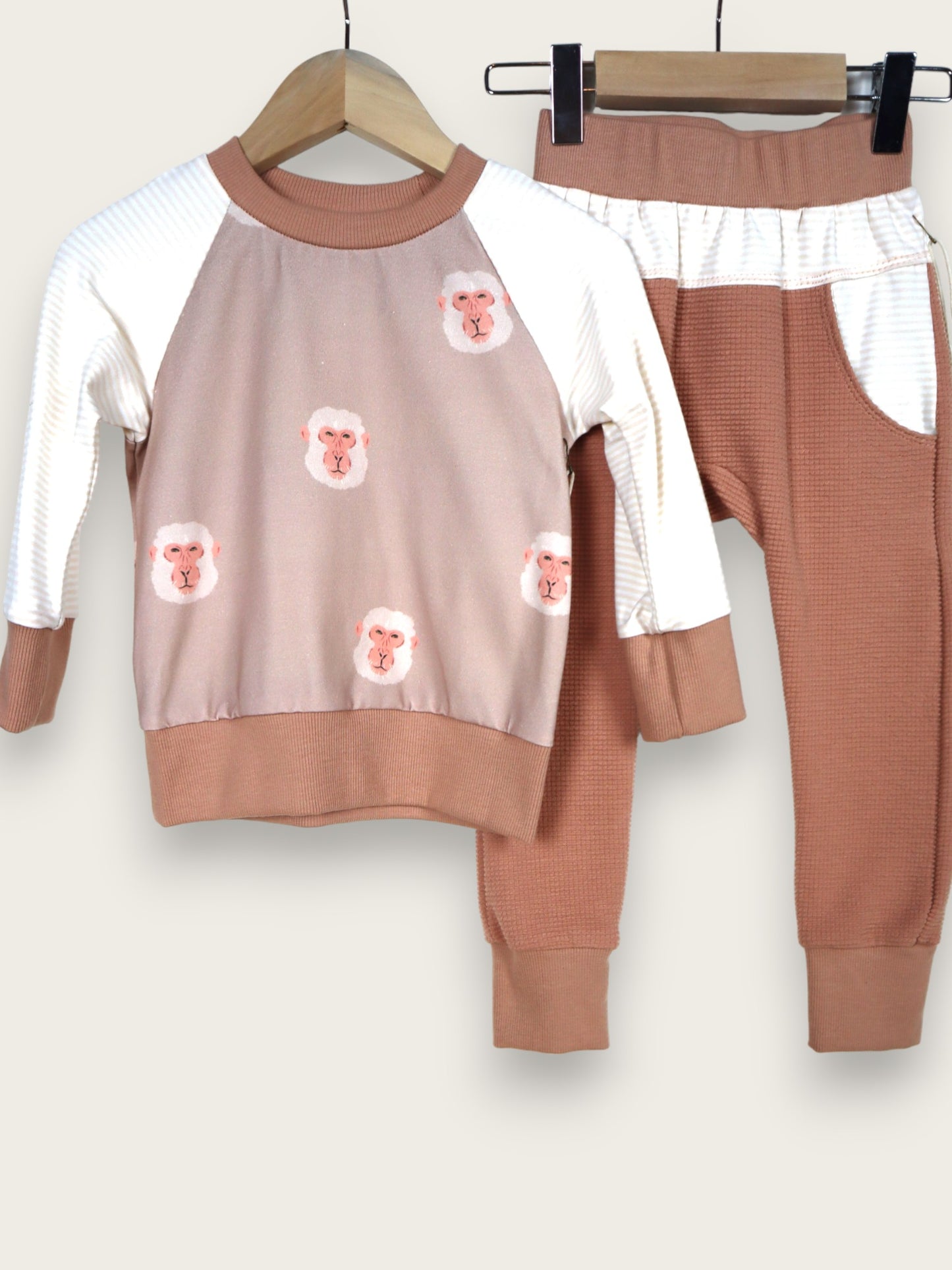 Snow Monkey Raglan Top