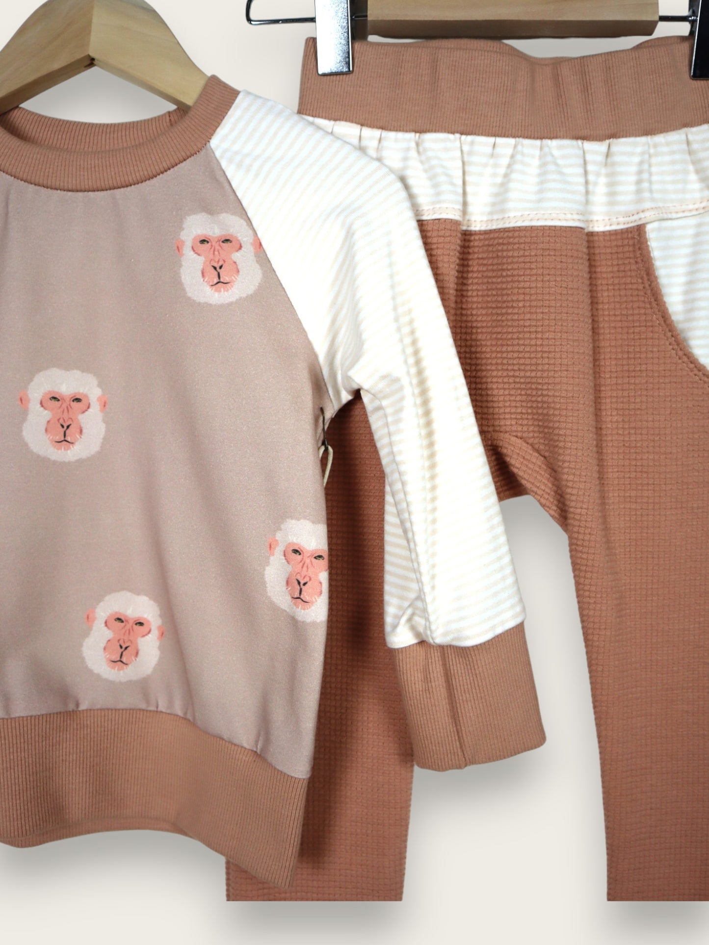 Snow Monkey Raglan Top