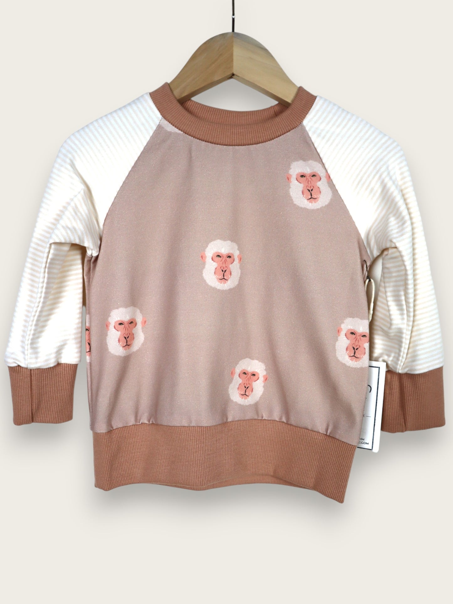 Snow Monkey Raglan Top