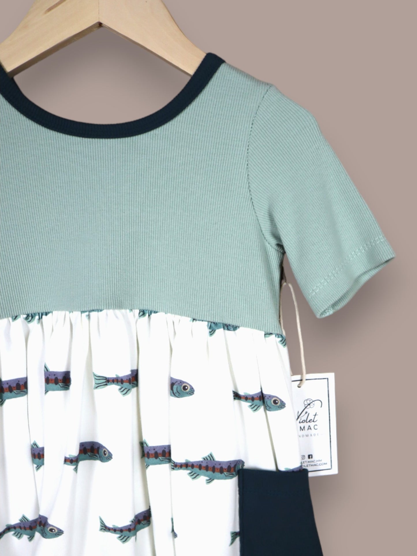 Baby Trout Pocket Dress