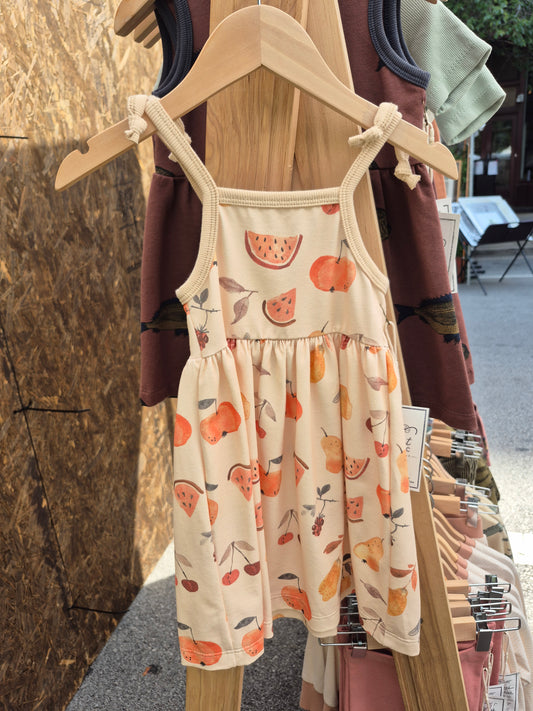 Fruit Tie Strap Dress